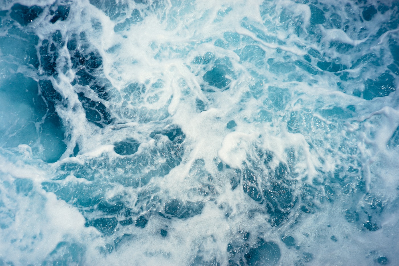 Waves rolling onto a quiet shore